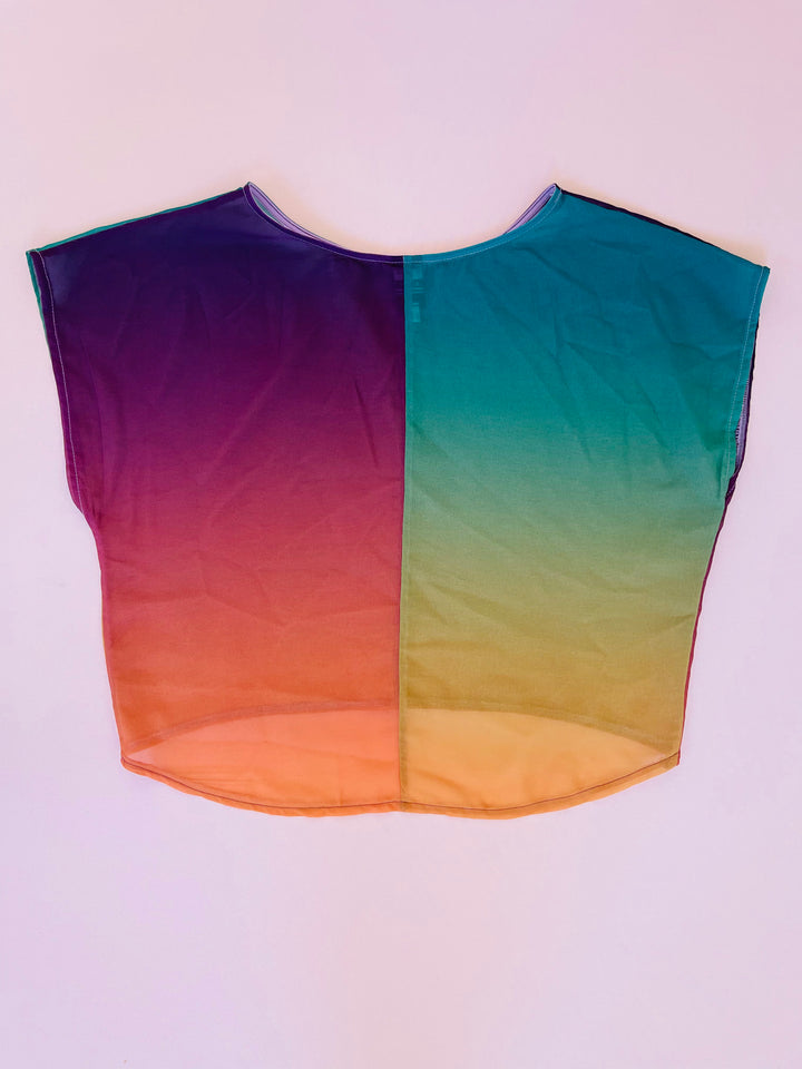 OOAK Fox Crop in Sunset