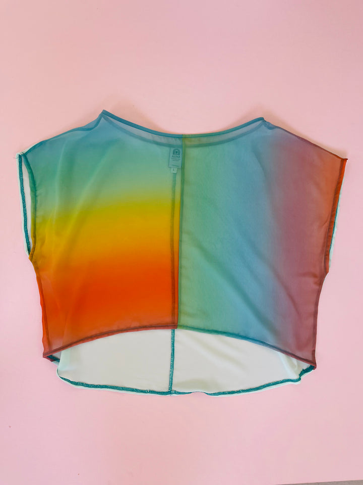 OOAK Fox Crop in Sunrise