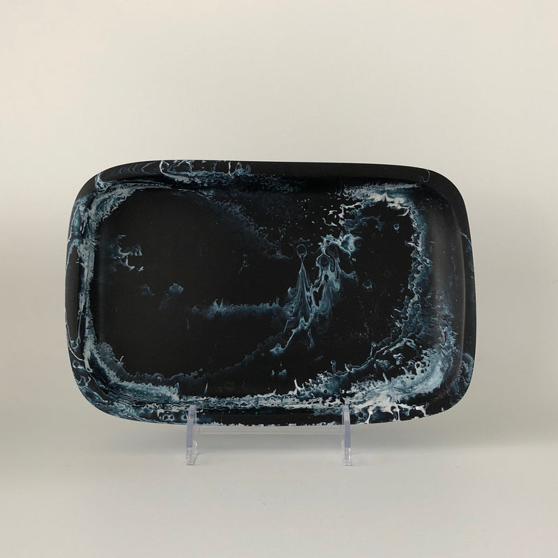 Ocean Resin Rectangular Platter