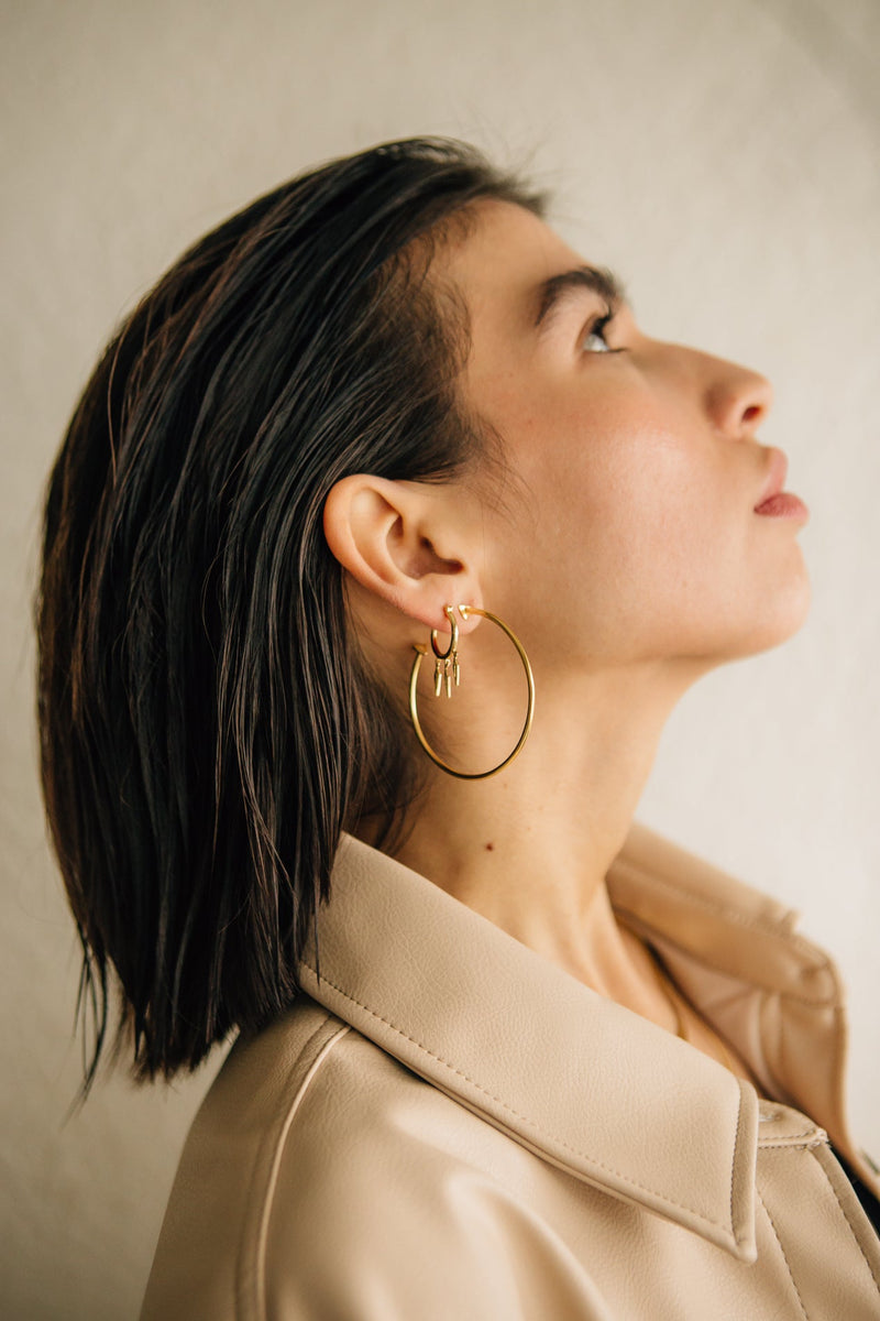 High Noon Hoop Earrings