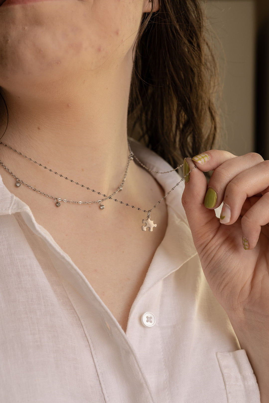 Puzzle Piece Necklace
