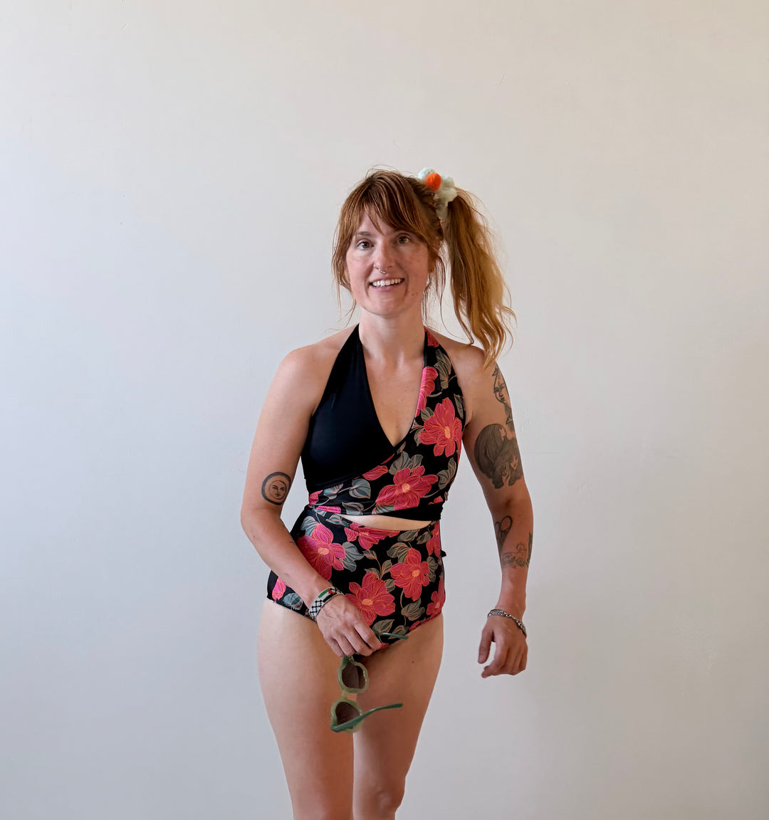 Selka Swimsuit in Dahlia Deadstock