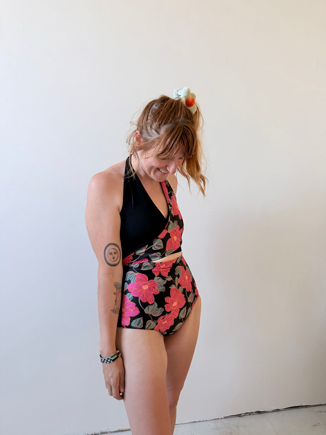 Selka Swimsuit in Dahlia Deadstock