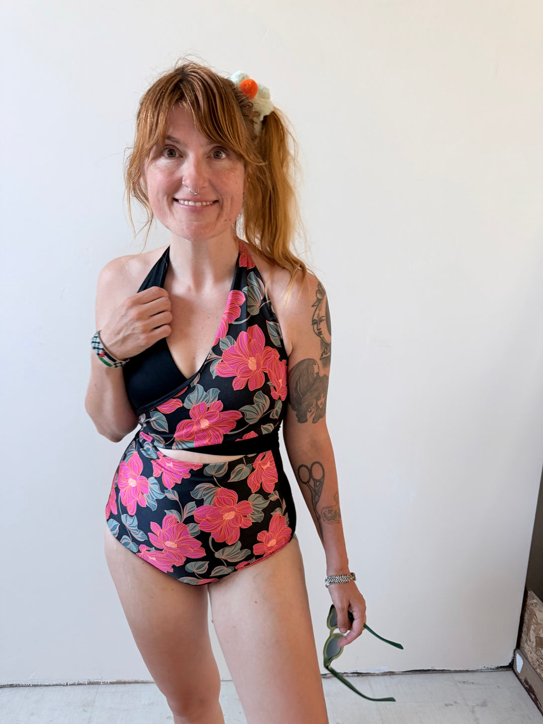 Selka Swimsuit in Dahlia Deadstock