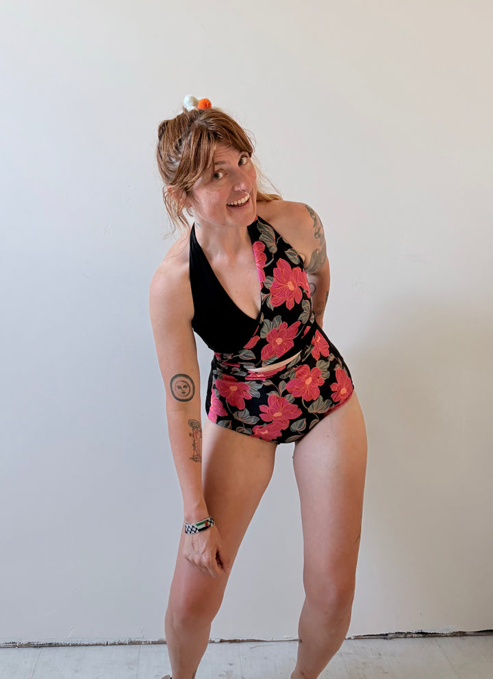 Selka Swimsuit in Dahlia Deadstock
