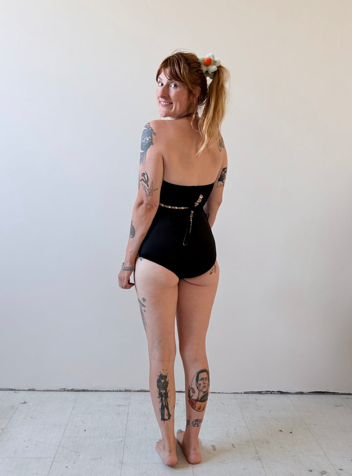Selka Swimsuit in Studio54 Sparkle Stripe