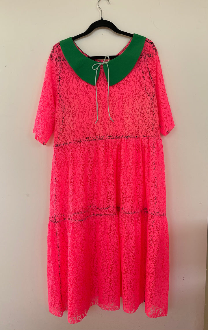 Elise Dress in Watermelon