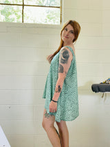 Mint Chip Mini Dress