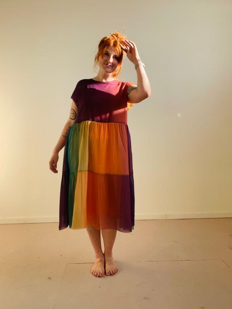 Prism Dress in Sunset