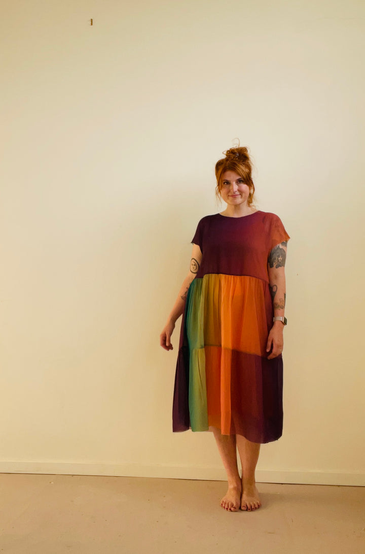 Prism Dress in Sunset