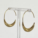 Crescent Hoop Earrings