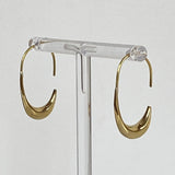 Crescent Hoop Earrings