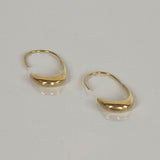 Crescent Hoop Earrings