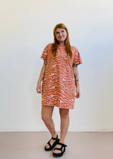 TOTALLY BESTIES Sammy T-Shirt Dress in Snakes