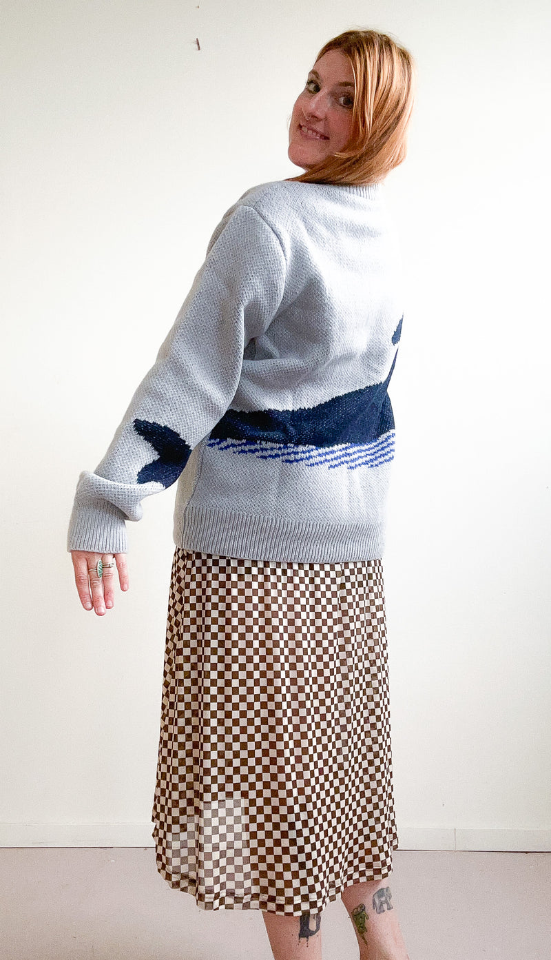 Blue Whale Sweater