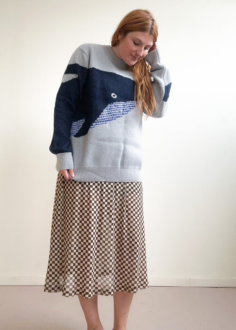 Blue Whale Sweater