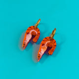 Mini Shrimp Earrings