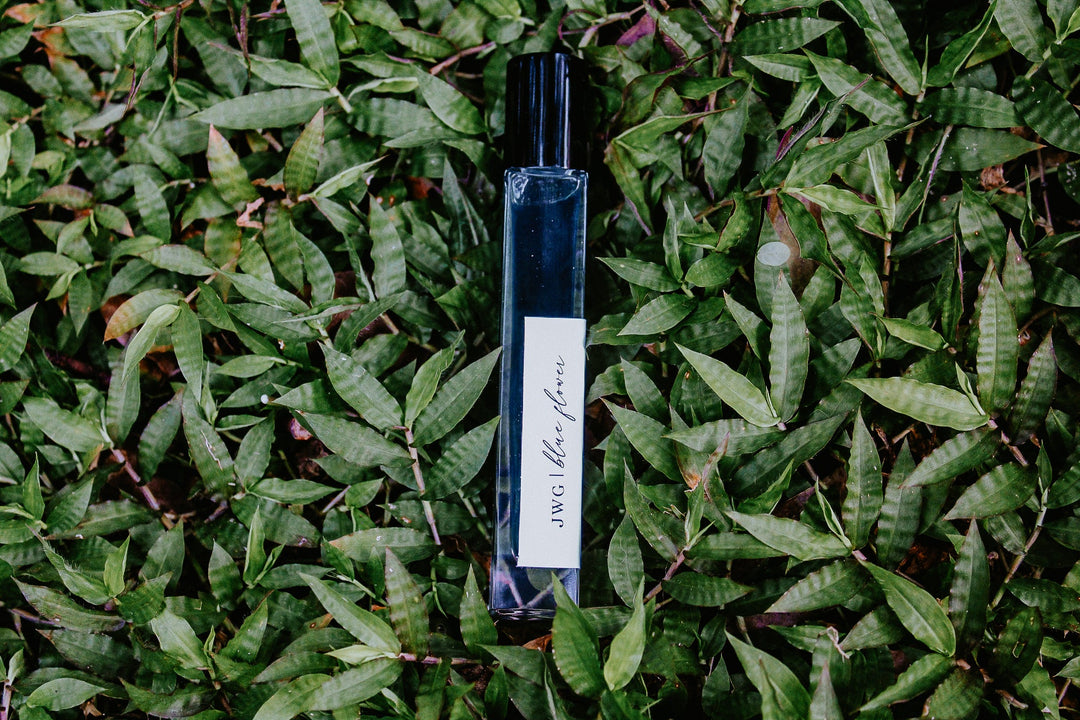 Blue Flower Perfume Roller