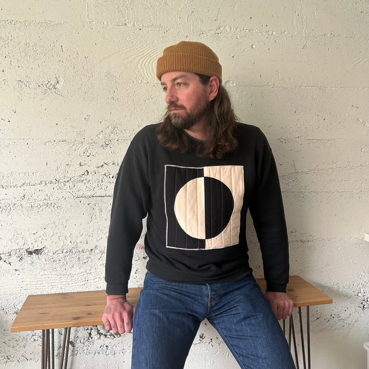 Sweatshirt - Eclipse B/W