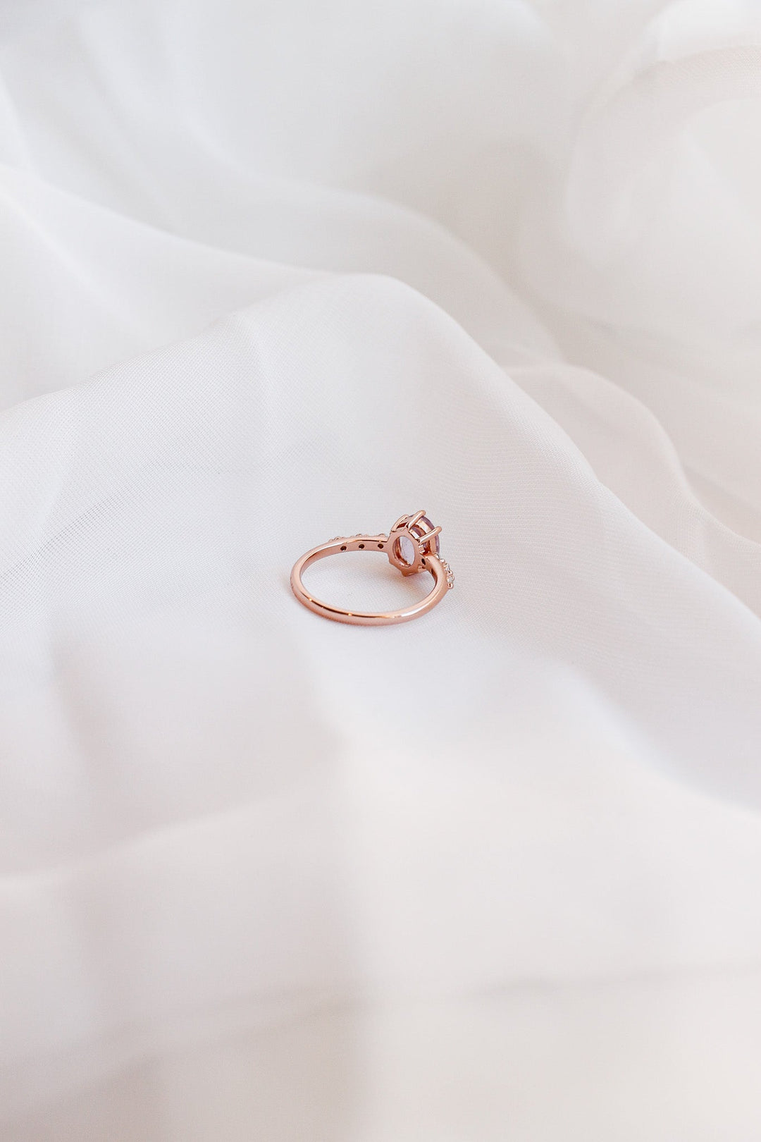 Rapunzel Ring in Lavender Quartz
