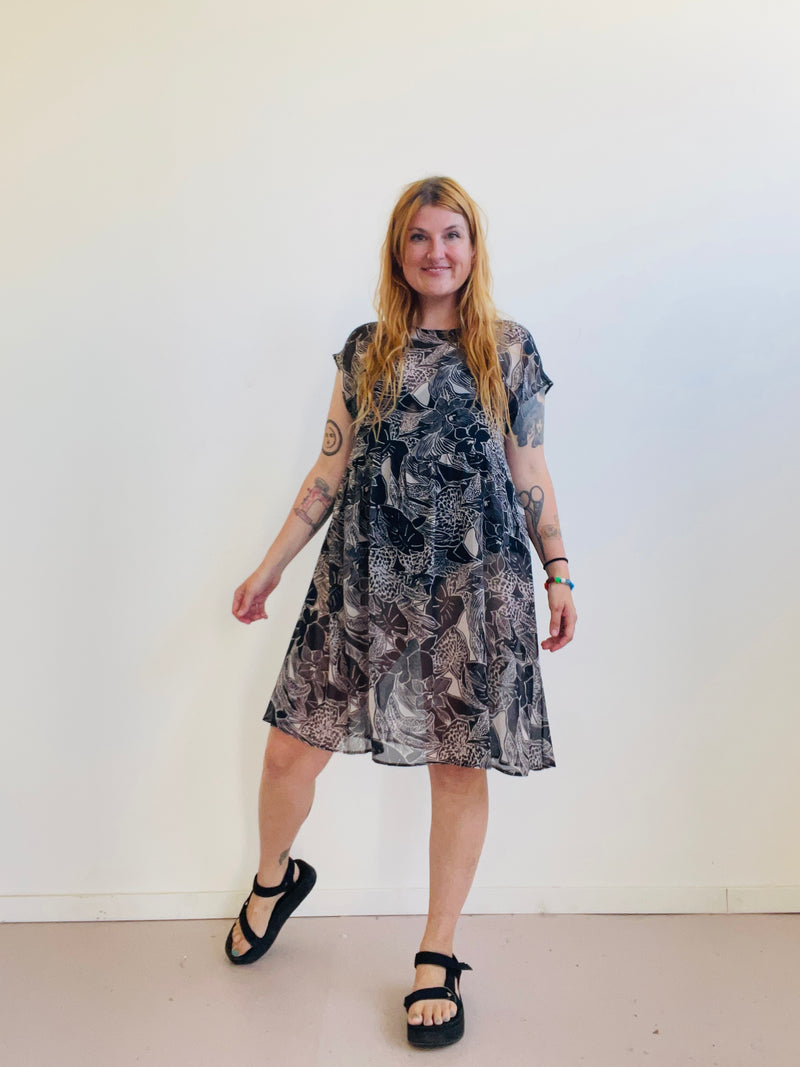 Florence Dress in Philodendron