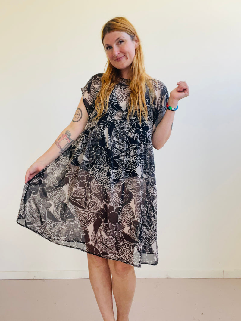 Florence Dress in Philodendron