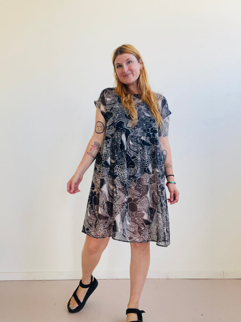 Florence Dress in Philodendron
