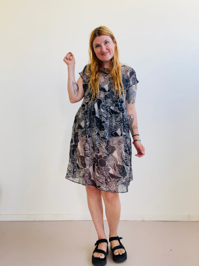 Florence Dress in Philodendron