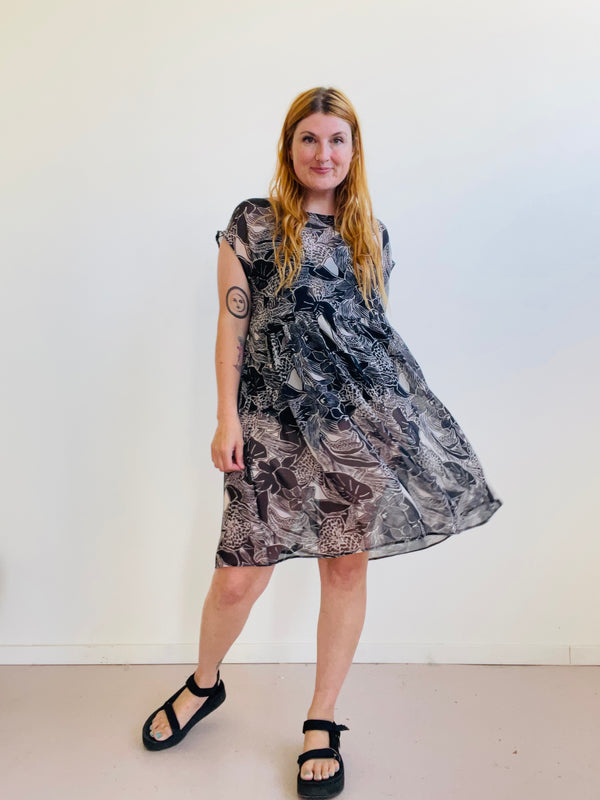 Florence Dress in Philodendron