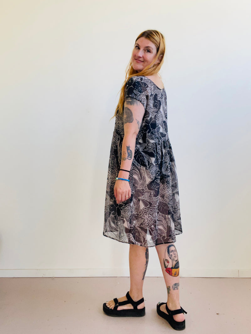 Florence Dress in Philodendron