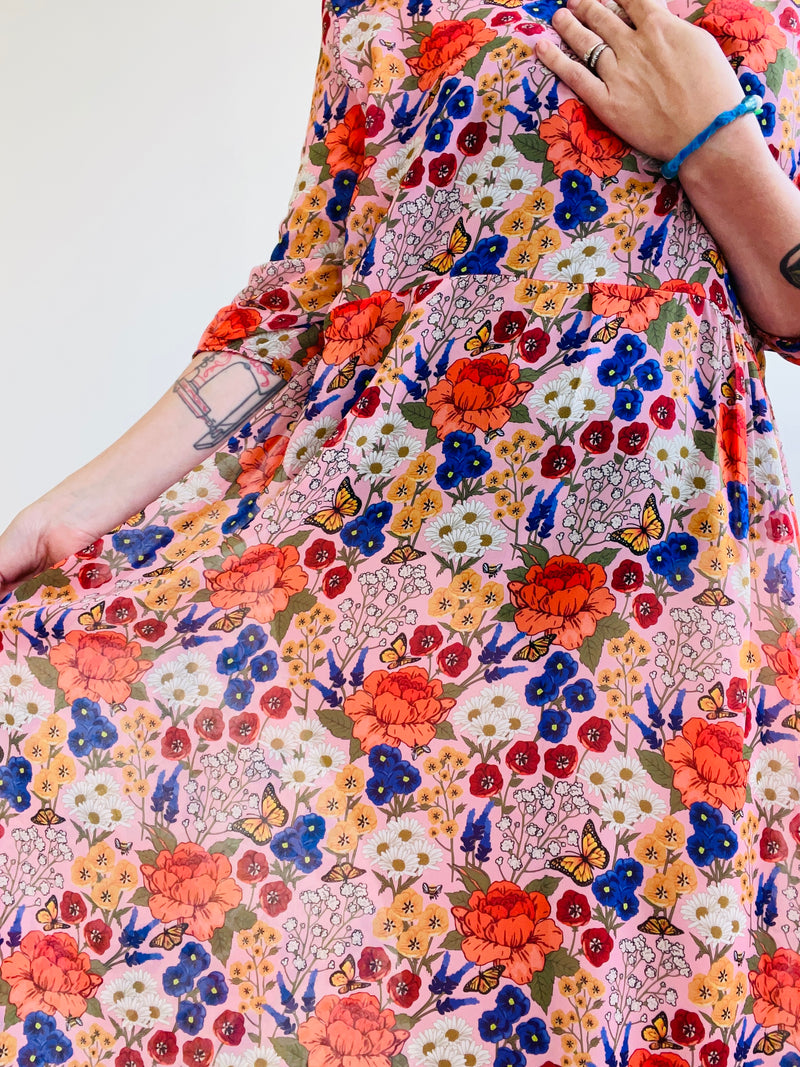 Rory Dress in Monarch