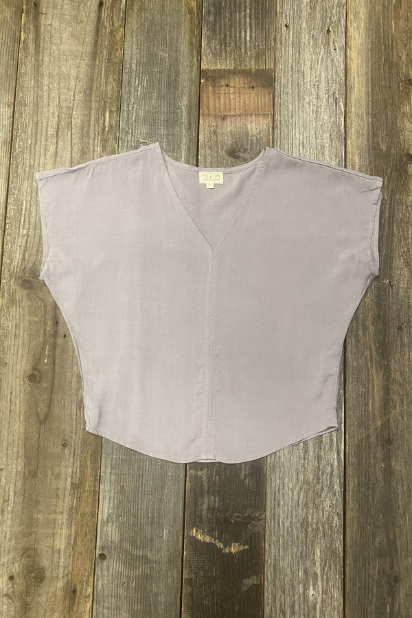 Dolman Top in Lavender Challis