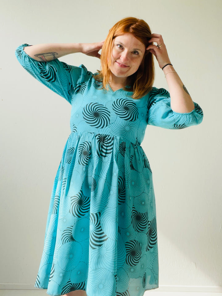 Monique Dress in Vortex
