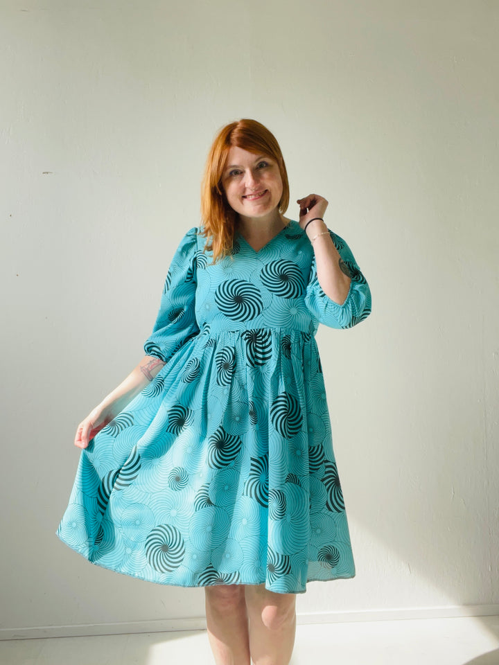 Monique Dress in Vortex