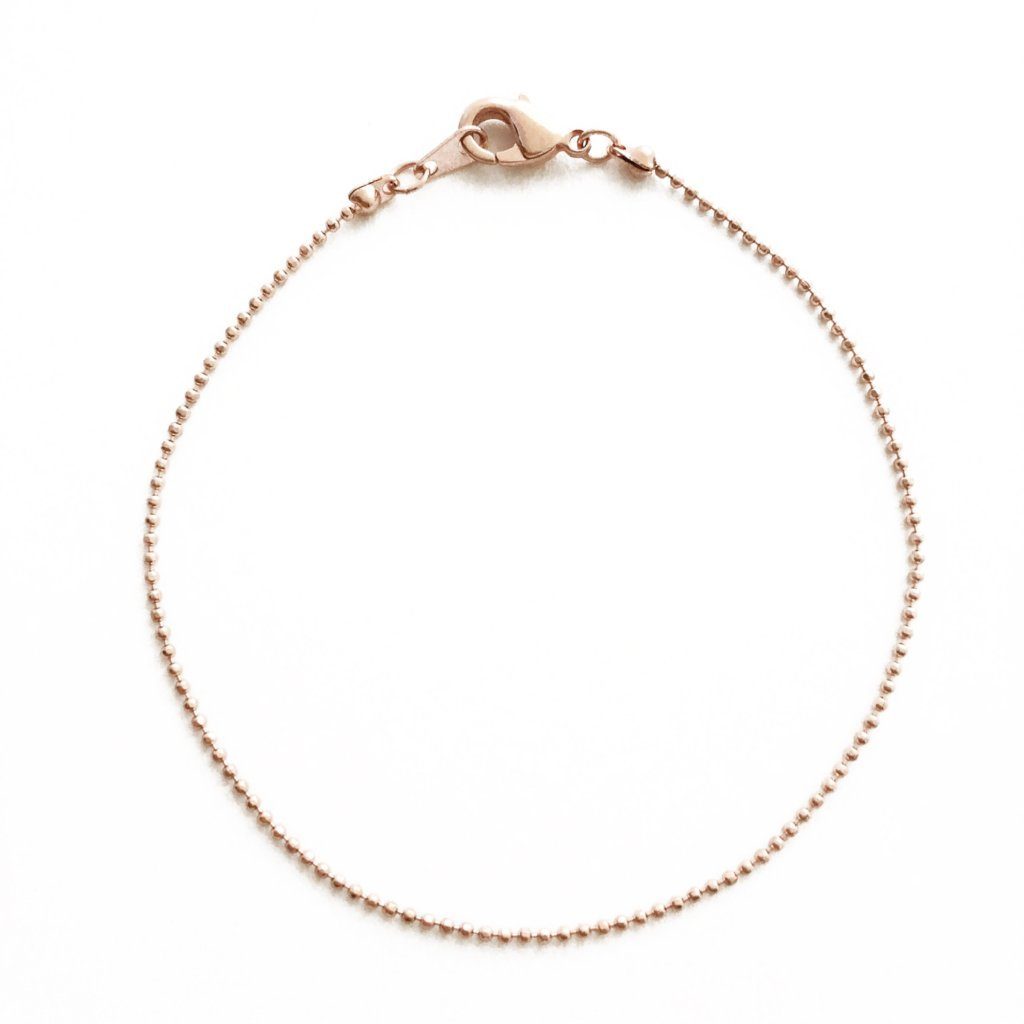 Whisper Thin Ball Chain Bracelet