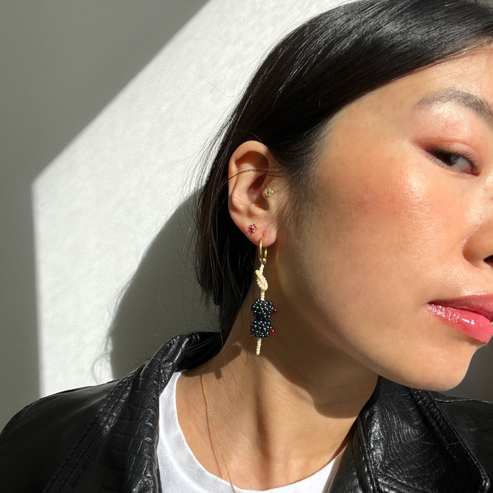 DIRTY OLIVE EARRINGS