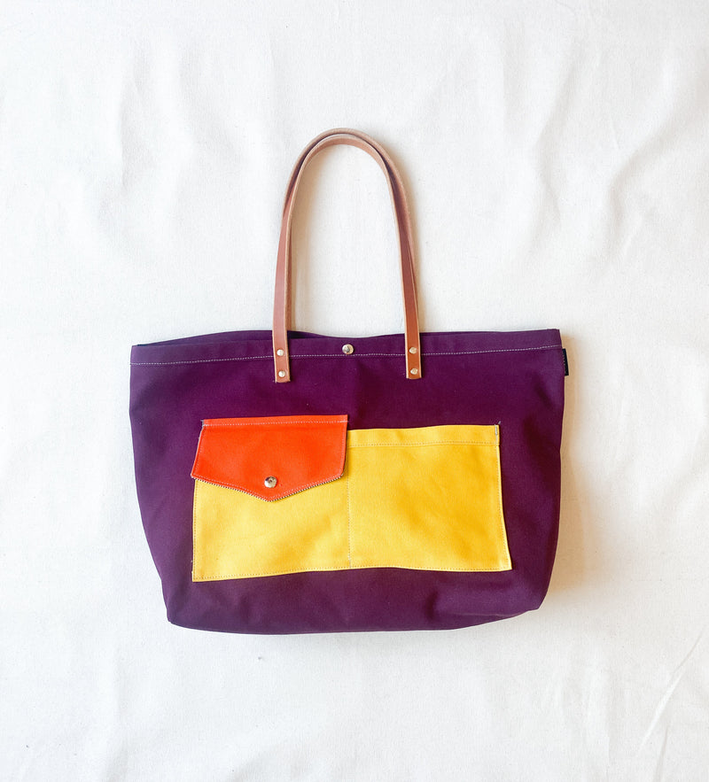 Canvas Beach Tote