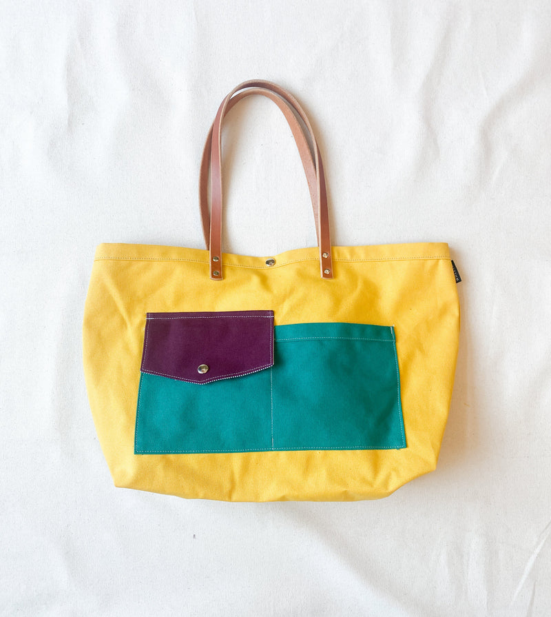 Canvas Beach Tote