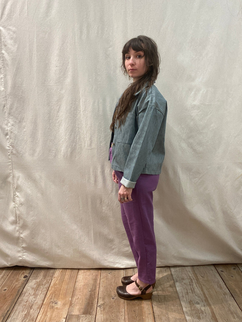 Garden Jacket in Raw Denim