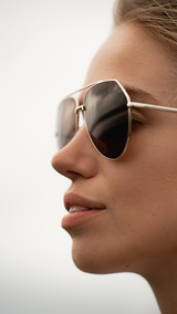 Yacht Gold Aviator Sunglasses