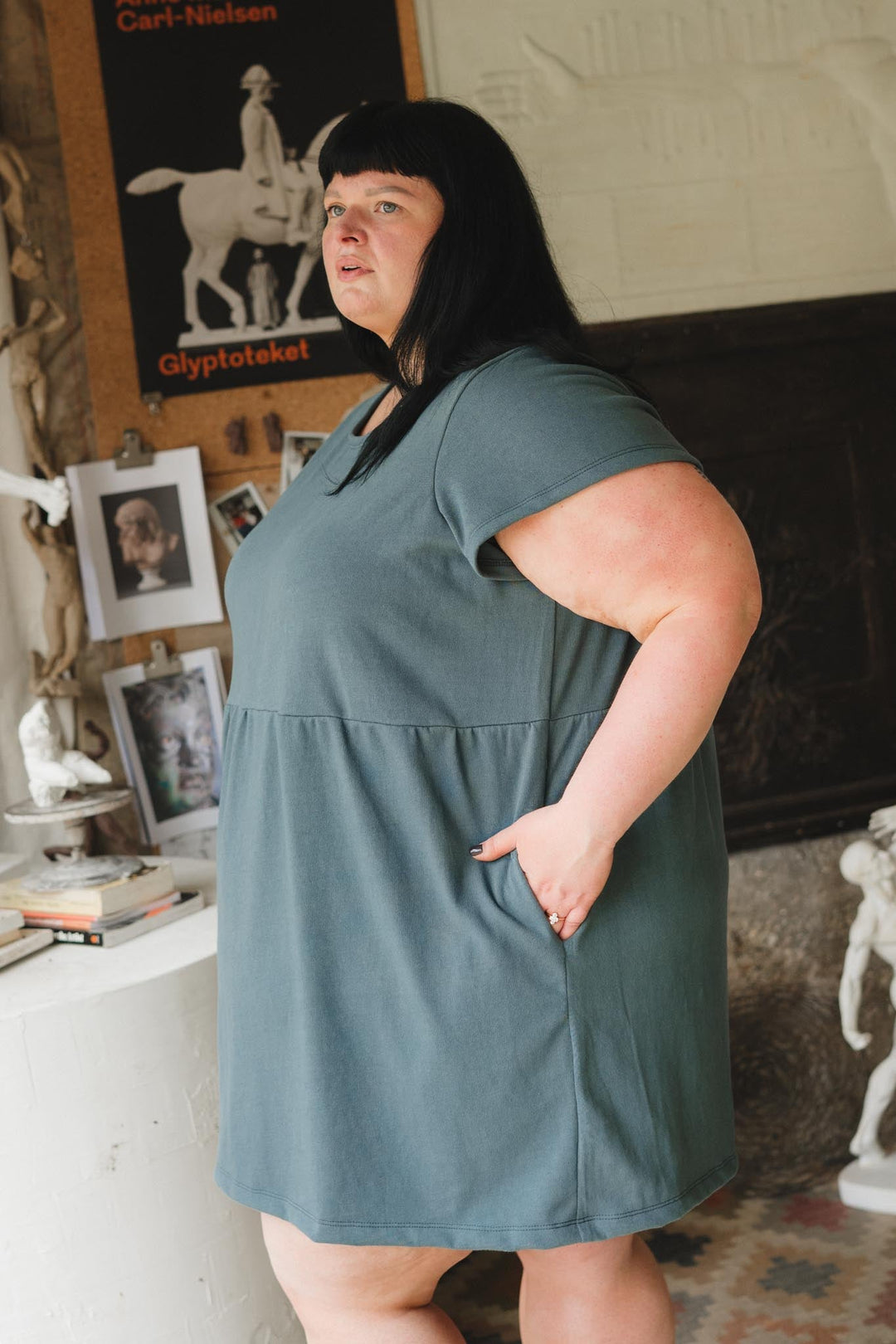 Porch Dress (Updated) in Aegean