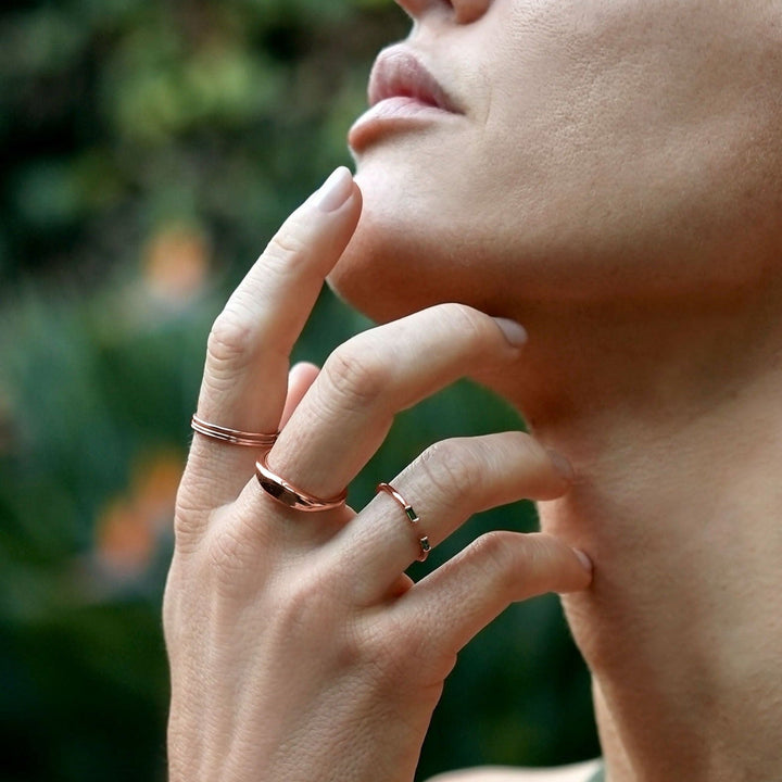 Super Skinny Stacking Ring Trio
