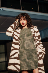Swirl Sherpa Coat