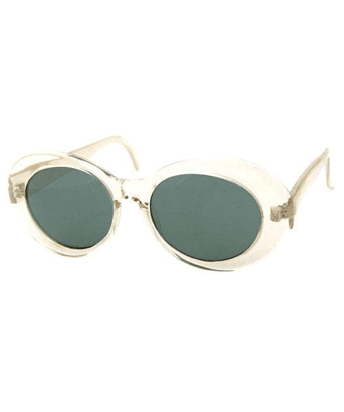 HEAVEN Crystal Indie Oval 90s Sunglasses