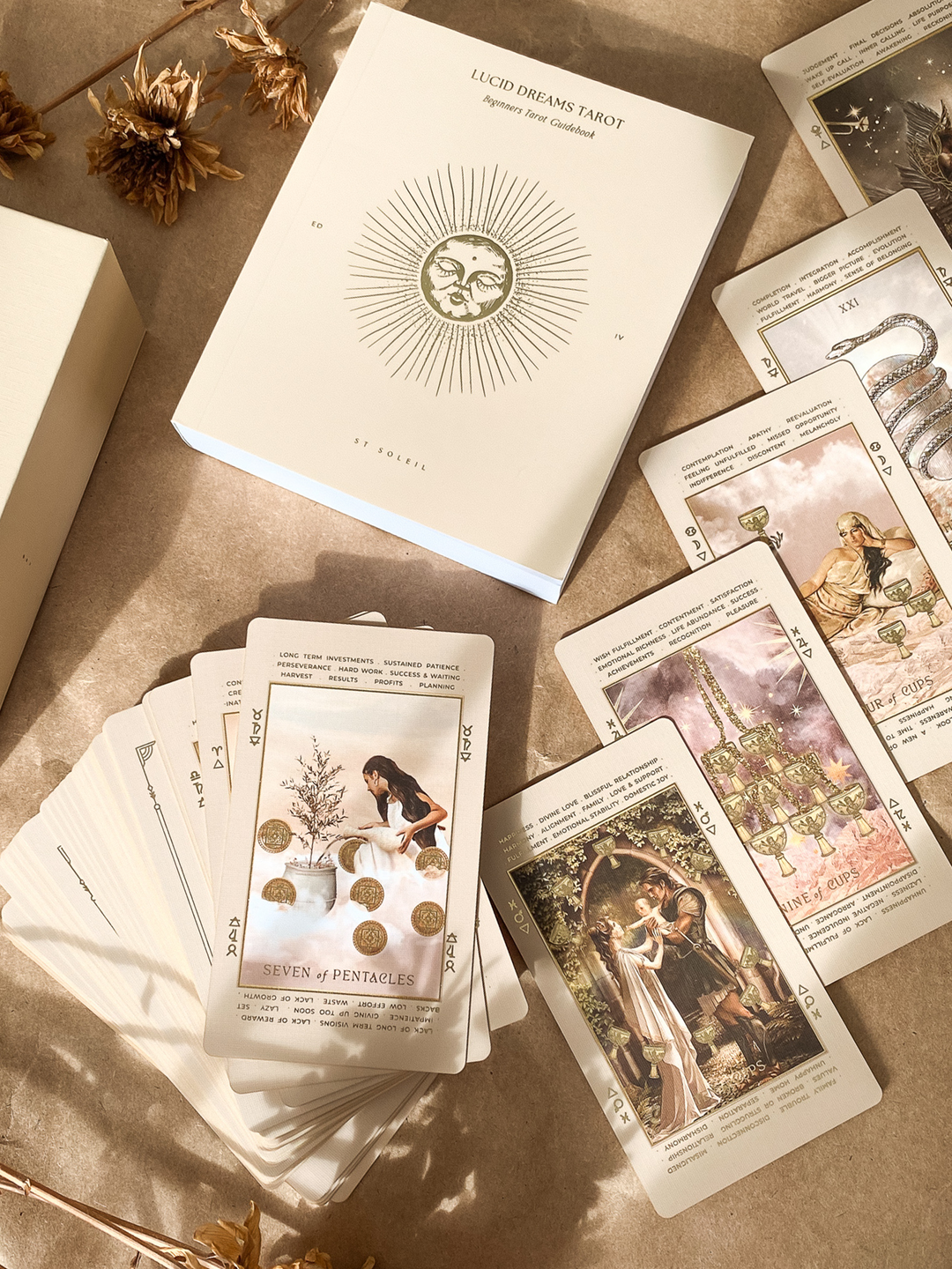 洋書 LUCID DREAMS BEGINNERS TAROT Lucid Dreams Beginners Tarot Deck • With Keywords™ {Edition