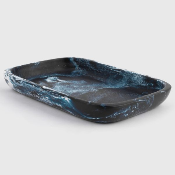 Ocean Resin Rectangular Platter