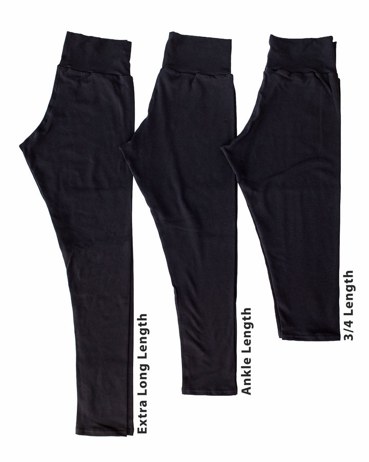 High Rise Ankle Leggings Luna y Sol