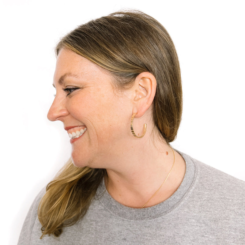 Leviga hoop earrings