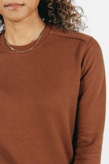 Linnton Crew Sweatshirt / Burnt Umber