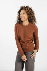 Linnton Crew Sweatshirt / Burnt Umber